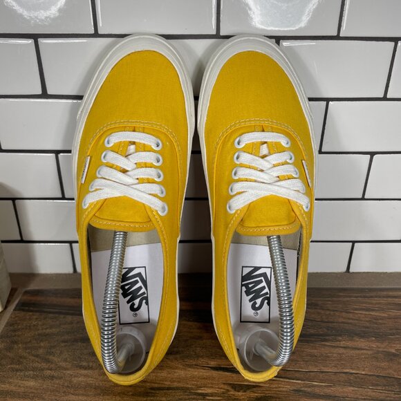 Vans Authentic 44 DX Anaheim Factory Mens Sz 7.5 Shoes Yellow Scene AW Sneakers main image 10